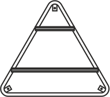 Cadres triangulaires pour panneaux de danger - Robalex Signalisation Lausanne